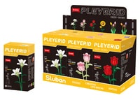 Pleyerid-Flower-6 Types (6 Boxes In 1 Display Box) Sluban Pleyerid (M38-P8079)