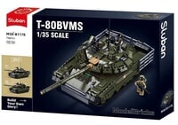 Sluban ModelBricks 1/35 T-80BVMs main battle Tank 768pcs (M38-B1178)