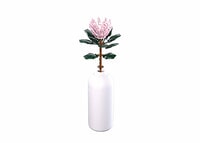 Roze bloem Sluban: 219 stuks (M38-B1101-03)