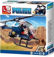 Politie helikopter Sluban: 87 stuks (M38-B0638B)