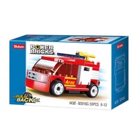 Brandweerwagen Sluban: 55 stuks (M38-B0916G)