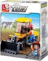Sluban Town Small Forklift Truck 91pcs (M38-B0377B)