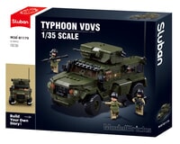 ModelBricks Typhoon VDVS combat vehicle: 519 pcs (M38-B1179)