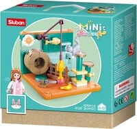 Girl's Dream kamer van de grijze kat Sluban Girl's Dream (M38-B0919C)