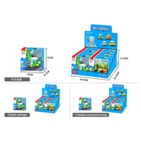 Metropolis mini auto's 4 types 8 in een doos Sluban Metropolis (M38-B1328)