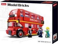 Model Bricks Londonse dubbeldekker bus Sluban Modelbricks (M38-B0708)