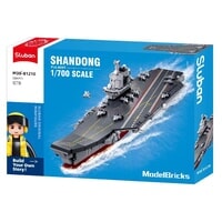 ModelBricks 1/700 Aircraft carrier Shandong Sluban Modelbricks (M38-B1210)