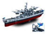 Sluban ModelBricks 1/350 USS MISSOURI S 1739pcs (M38-B1291)