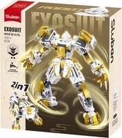 Sluban Exosuit The Classic of Mountains and Rivers-White tiger 2in1 255pcs (M38-B1276)