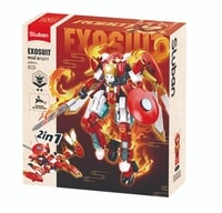 Sluban Exosuit The Classic of Mountains and Rivers-Vermilion bird 2in1 239pcs (M38-B1277)