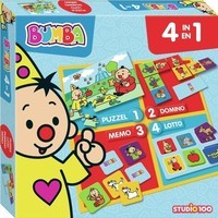 Bumba domino, memory, lotto en puzzel: 24 stukjes