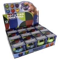 Spinner ball rotating  Display 12 stuks