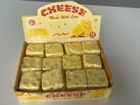 Cheese Squishy Display 12 pcs