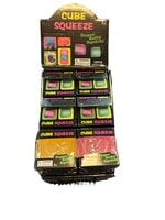 Squishy kubus effen Display 12 pcs