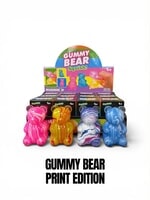 Squishy Gummy Bear Display 12 pcs