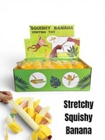 Squishy Banaan Display 12 pcs
