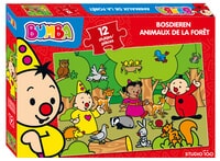 Bumba puzzel 12 st - Bosdieren (FSC-70%) - puzzel