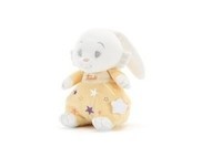 Trudi Rabbit with yellow dress: 12x19x13 cm (S-18172)