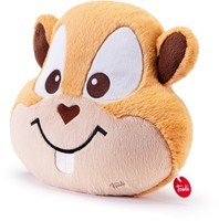 Trudi Pillow Beaver: 33x37x10 cm (M-28095)