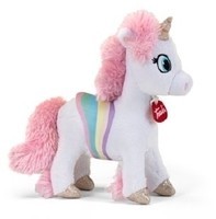 Trudi Unicorn with star white: 18x19x6 cm (XS-55484)