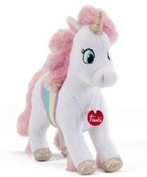 Trudi Unicorn with star white: 25x25x7 cm (S-18196)